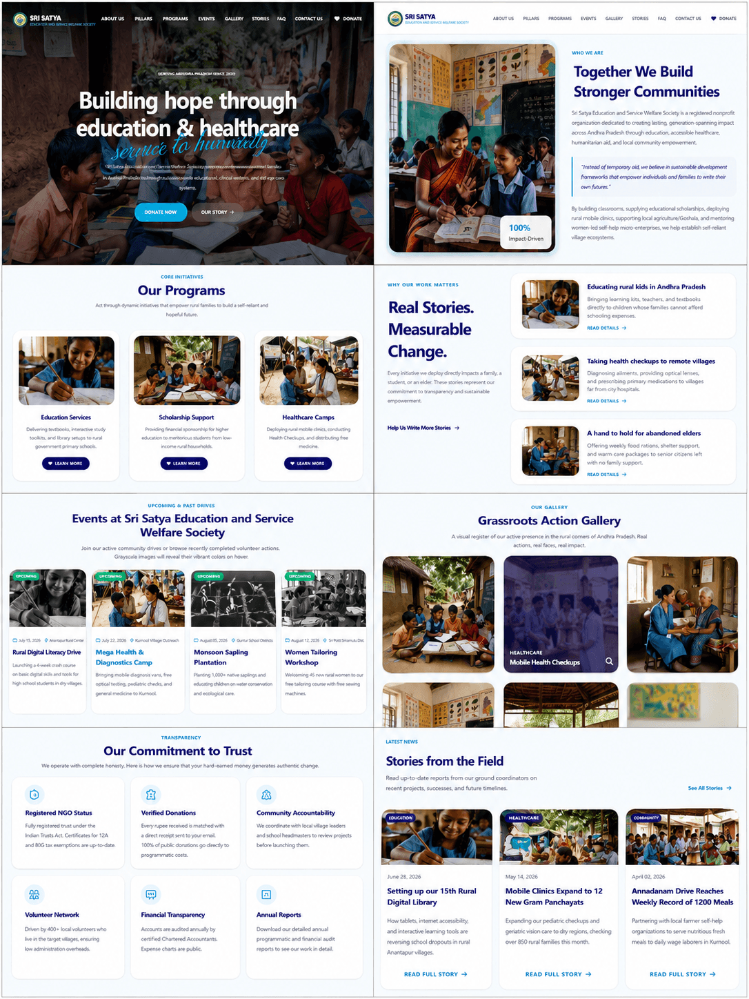 Sri Satya Education and Service Welfare Society: Together We Build Stronger Communities Preview